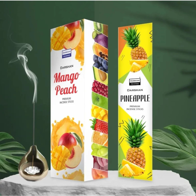 عود خوشبوکننده رایحه اناناس(Pineapple) برند دارشان( Darshan)