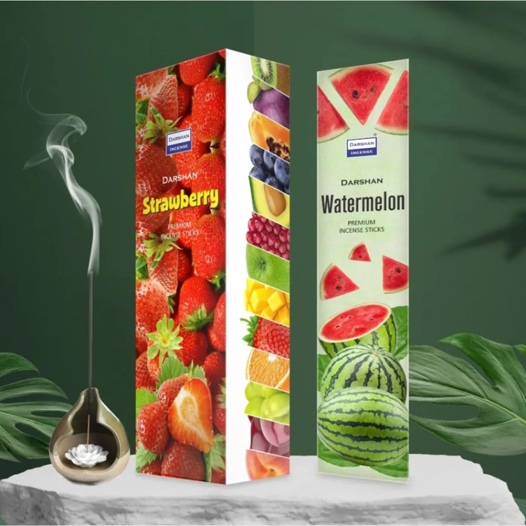 عود خوشبوکننده رایحه هندوانه(Watermelon) برند دارشان( Darshan)