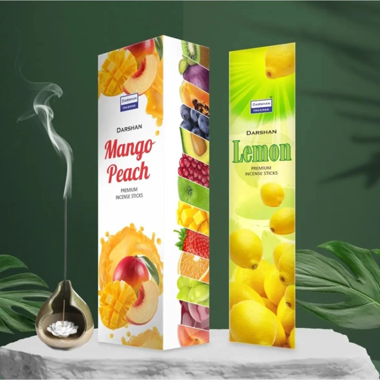 عود خوشبوکننده رایحه لیمو (Lemon) برند دارشان( Darshan)