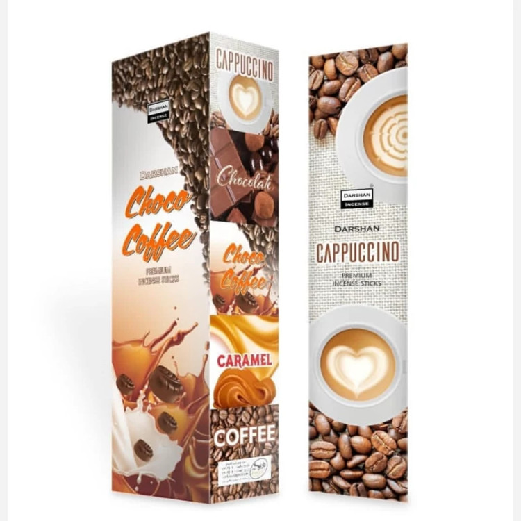 عود خوشبوکننده رایحه کاپوچینو(Cappuccino) برند دارشان( Darshan)