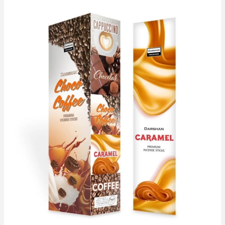 عود خوشبوکننده رایحه کارامل(Caramel) برند دارشان( Darshan)