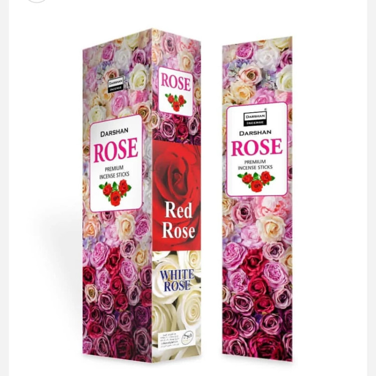 عود خوشبوکننده رایحه گل رز(Rose) برند دارشان( Darshan)