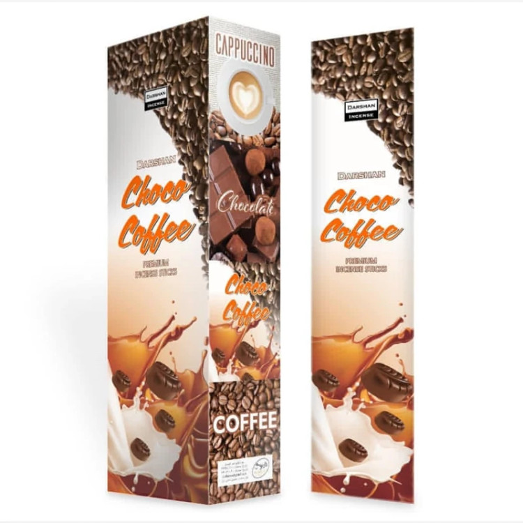 عود خوشبوکننده رایحه شکلات قهوه(Choco Coffee) برند دارشان( Darshan)