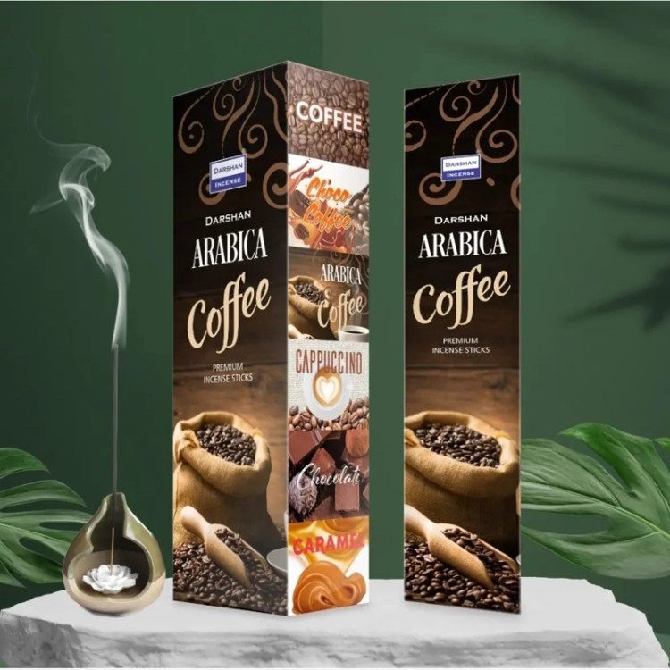 عود خوشبوکننده رایحه قهوه(Coffee) برند دارشان( Darshan)
