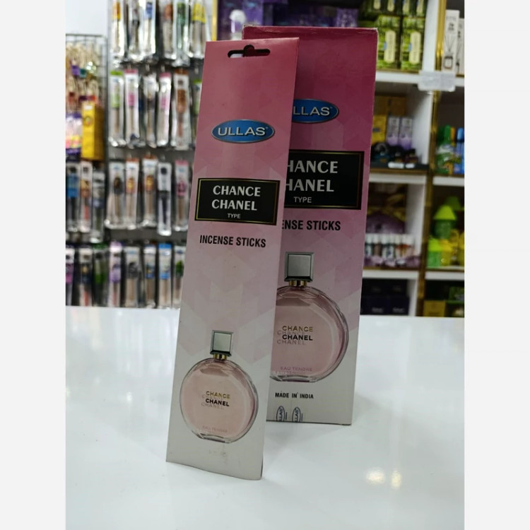 عود پاکتی رایحه شنل چنس(Chanel Chance ) برند Ullas باکس 12 تایی