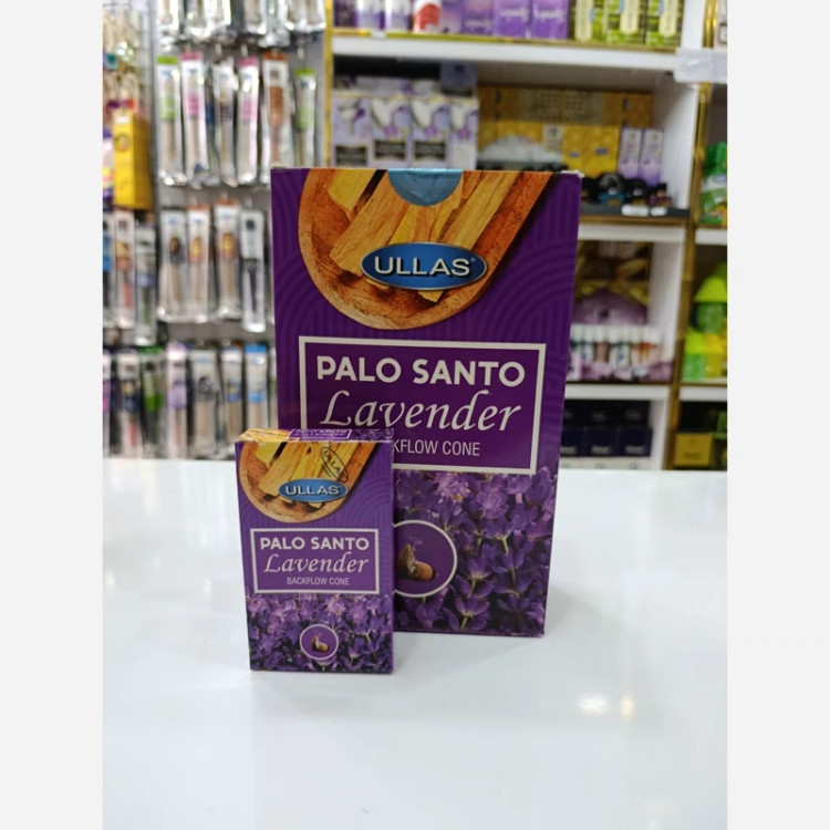 عود آبشاری رایحه پالوسانتو لوندر(Palo Santo Lavender ) برند Ullas باکس 12 عددی