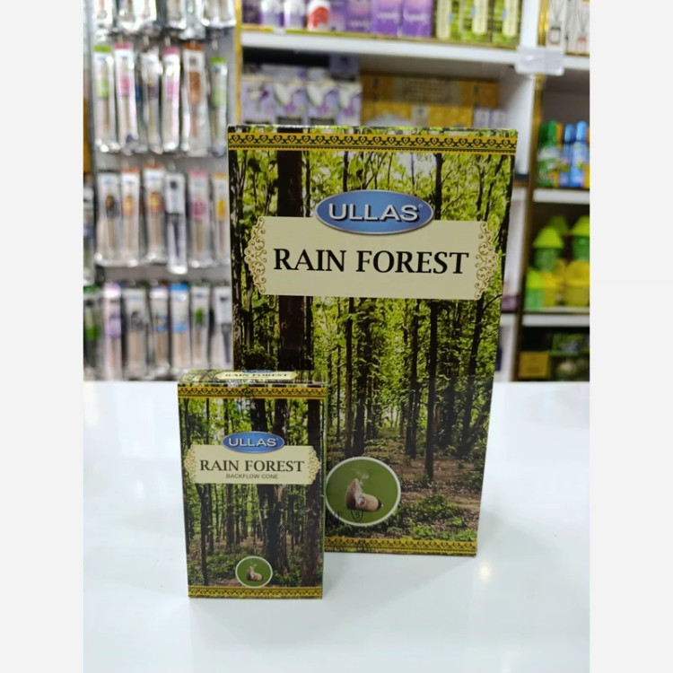 عود آبشاری رایحه جنگل بارانی(Rain Forest) برند Ullas باکس 12 عددی