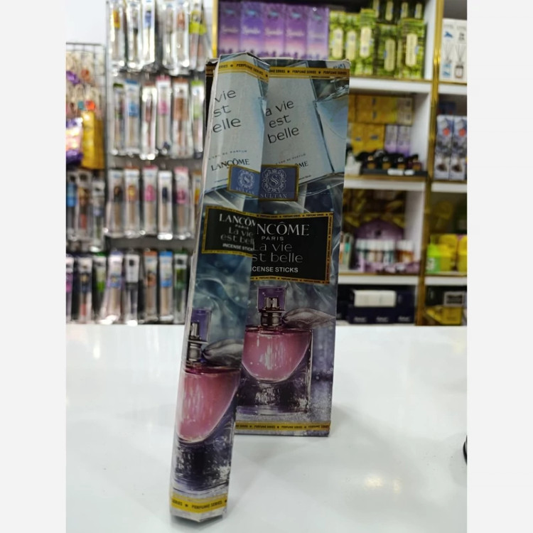 عود خوشبوکننده رایحه لانکوم لا ویه است بله( Lancome La Vie Est Belle ) باکس 6 بسته ای
