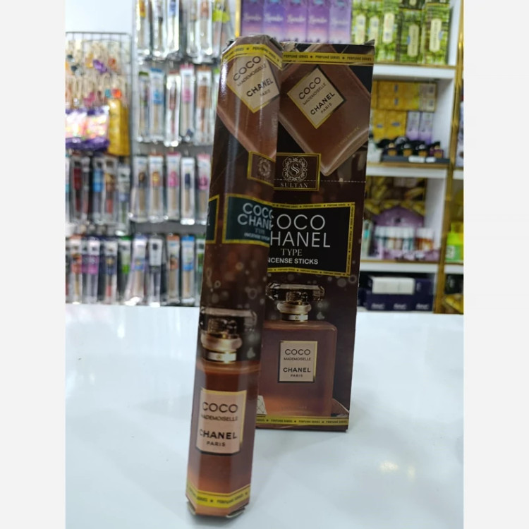 عود خوشبوکننده رایحه کوکو شنل( Coco Chanel ) باکس 6 بسته ای