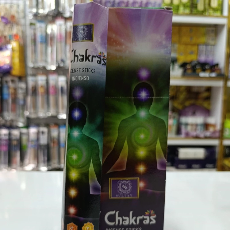 عود خوشبوکننده رایحه مناسب مدیتیشن ( 7chakras ) باکس 6 بسته ای
