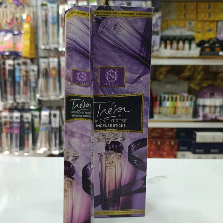 عود خوشبوکننده رایحه ترزور میدنایت رز لانکوم( Lancome Tresor Midnight Rose) باکس 6 بسته ای