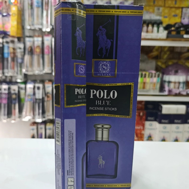 عود خوشبوکننده رایحه پولو آبی( Polo Blue) باکس 6 بسته ای