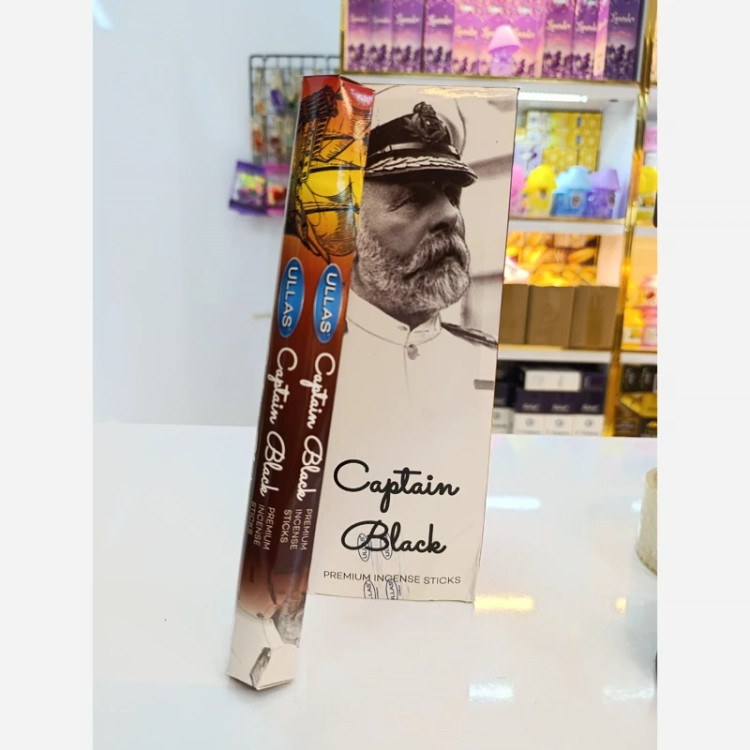عود خوشبوکننده رایحه کاپیتان بلک(Captain Black) باکس 6 بسته ای