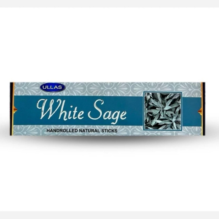 عود دستساز مریم گلی یا وایت سیج( White Sage ) برند الاس