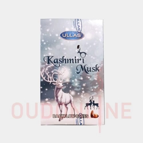 عود آبشاری برند الاس(Ullas) رایحه مشک کشمیری(Kashmiri Musk)