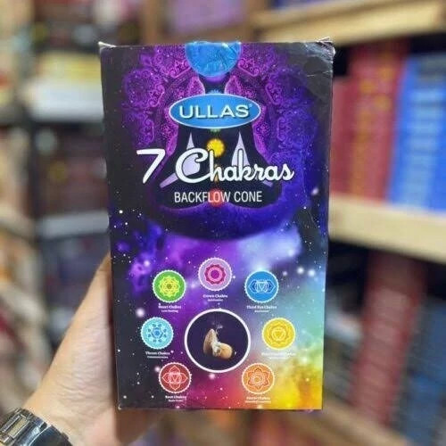 عود آبشاری برند الاس(Ullas) مناسب مدیتیشن و یوگا(7Chakras)