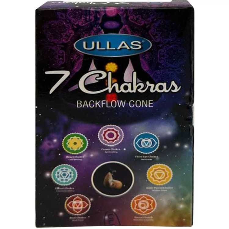 عود آبشاری برند الاس(Ullas) مناسب مدیتیشن و یوگا(7Chakras)