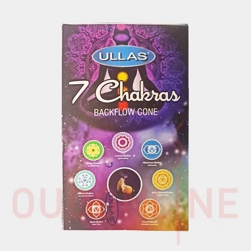 عود آبشاری برند الاس(Ullas) مناسب مدیتیشن و یوگا(7Chakras)