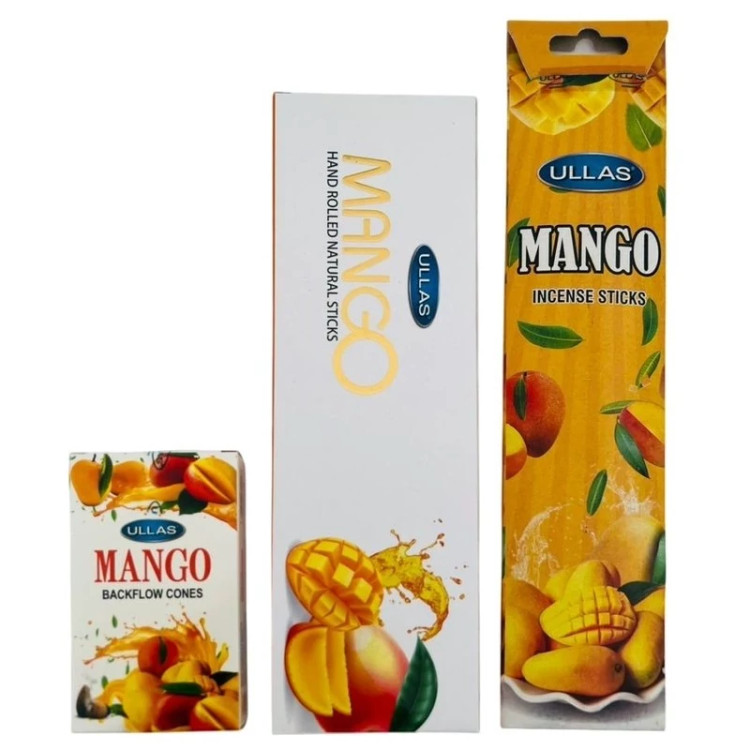 عود آبشاری برند الاس(Ullas) رایحه انبه(Mango)