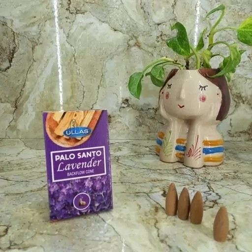 عود آبشاری برند الاس(Ullas) رایحه پالوسانتو لاوندر(Palo Santo Lavender)