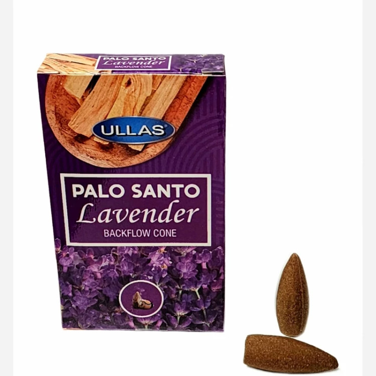 عود آبشاری برند الاس(Ullas) رایحه پالوسانتو لاوندر(Palo Santo Lavender)