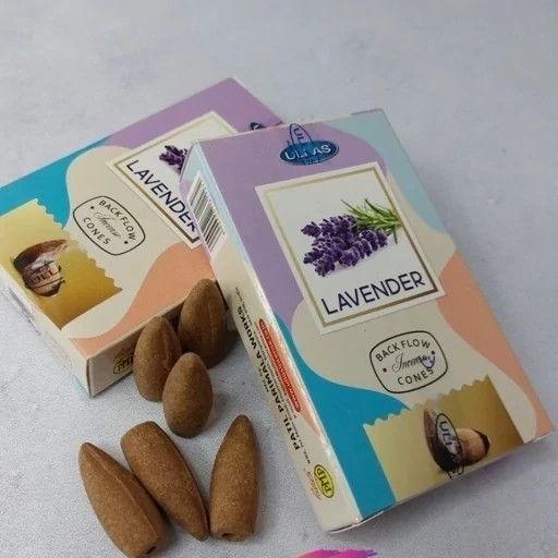 عود آبشاری برند الاس(Ullas) رایحه لاوندر(Lavender)