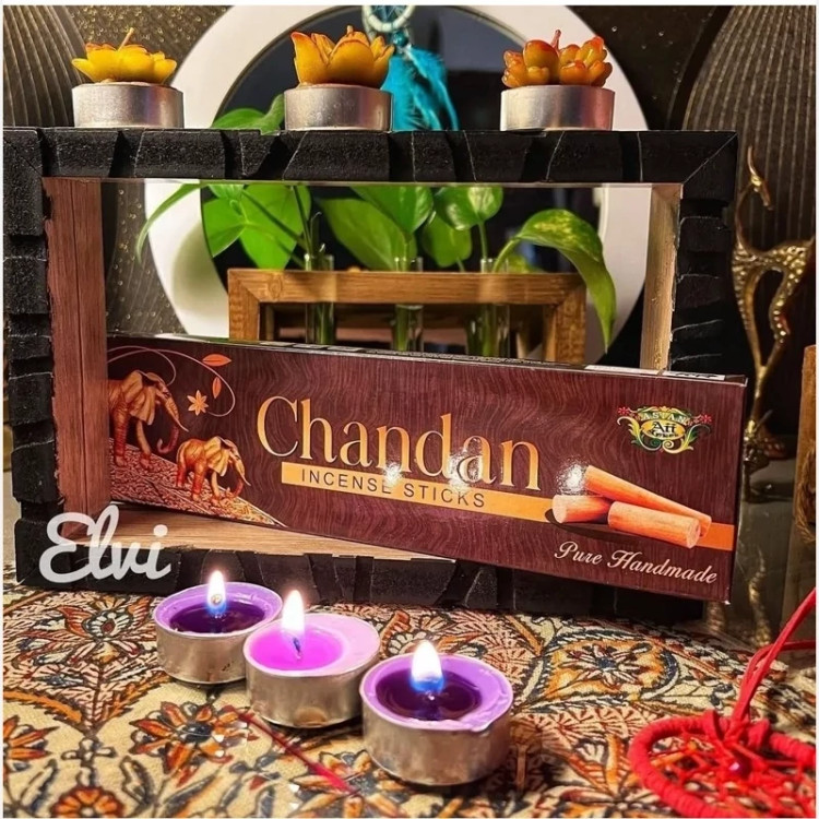 عود دستساز صندل سرخ(Chandan ) برند Asia