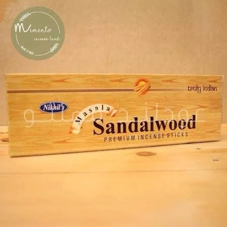 عود دستساز چوب صندل(Sandalwood) برند Nakhil