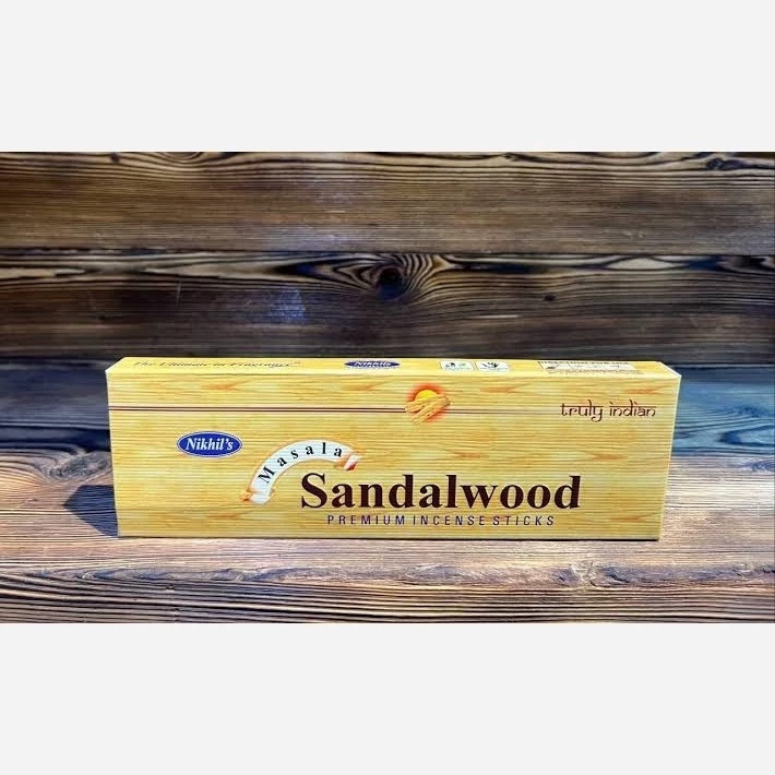 عود دستساز چوب صندل(Sandalwood) برند Nakhil