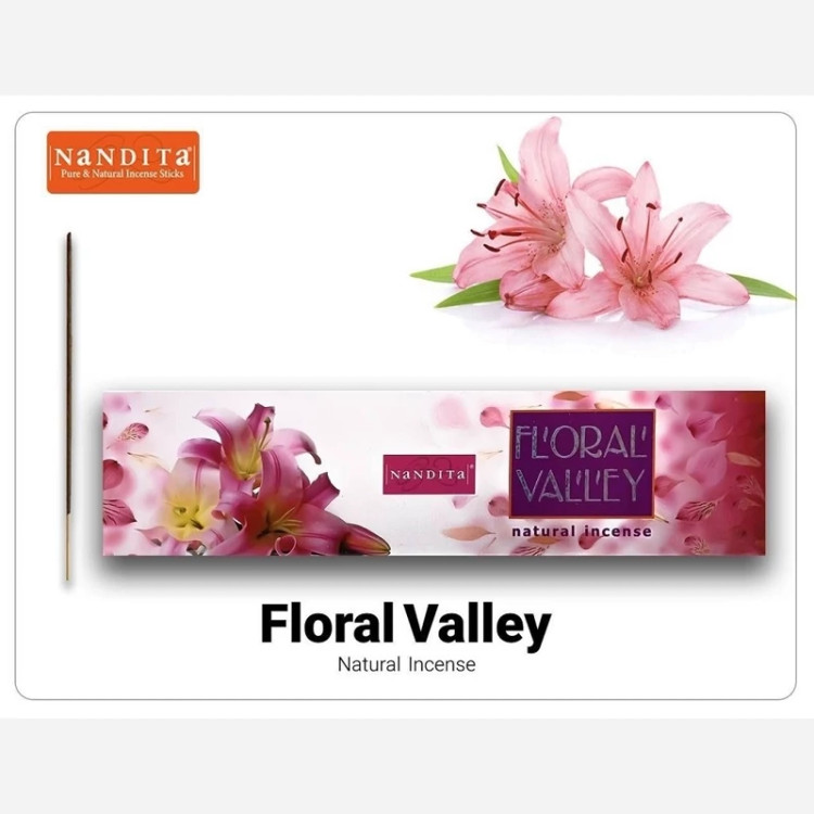 عود دستساز فلورال ولی(Floral Valley ) برند ناندیتا