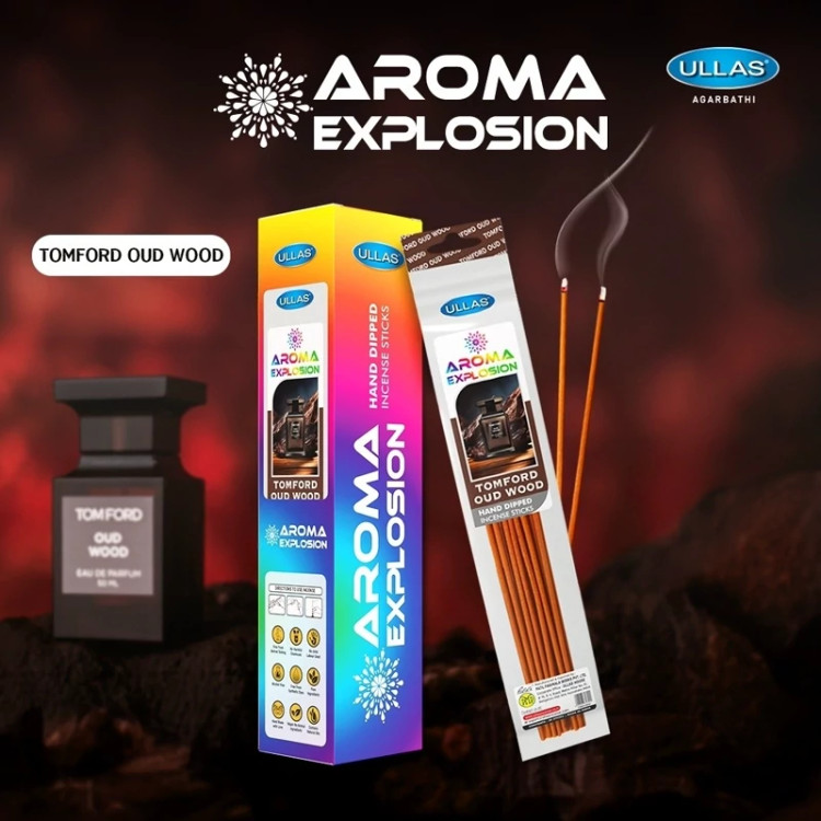 عود آروما اکسپلوژن(Aroma Explosion ) برند Ullas رایحه تامفورد(Tomford Oud wood)
