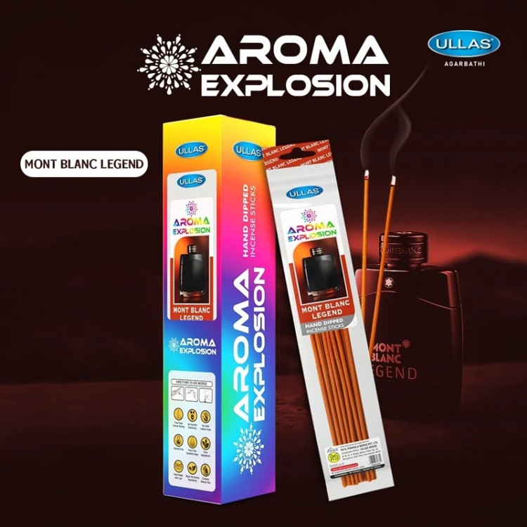 عود آروما اکسپلوژن(Aroma Explosion ) برند Ullas رایحه مونت بلانک لجند(Mont BlancLegend)