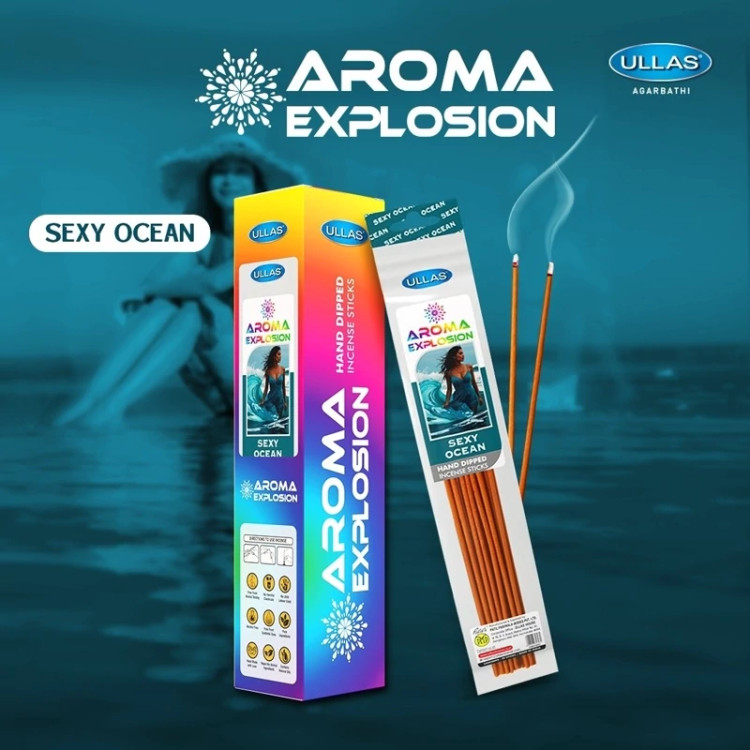 عود آروما اکسپلوژن(Aroma Explosion ) برند Ullas رایحه اقیانوس(Ocean)