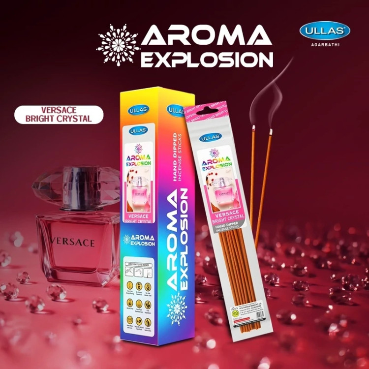 عود آروما اکسپلوژن(Aroma Explosion ) برند Ullas رایحه Versace Bright Crystal
