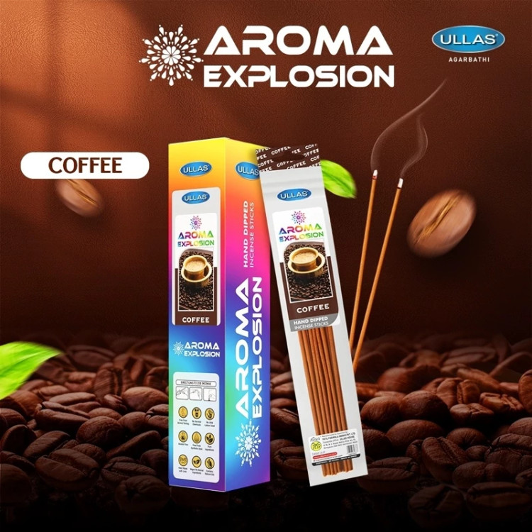 عود آروما اکسپلوژن(Aroma Explosion ) برند Ullas رایحه قهوه(Coffee)