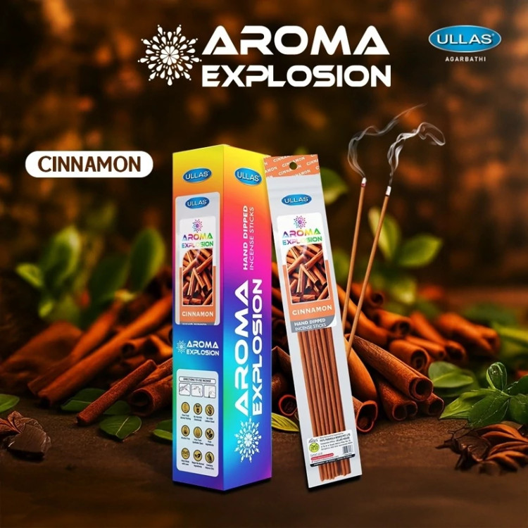 عود آروما اکسپلوژن(Aroma Explosion ) برند Ullas رایحه دارچین