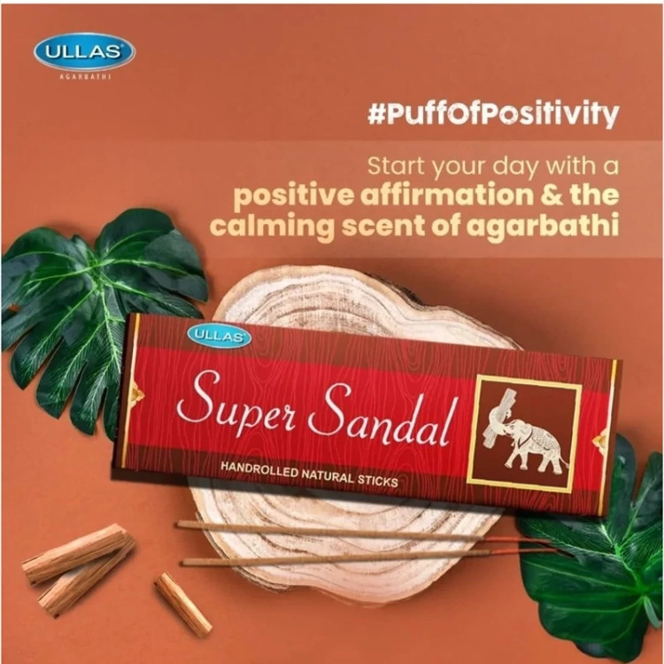 عود دستساز صندل(Super Sandal) برند الاس