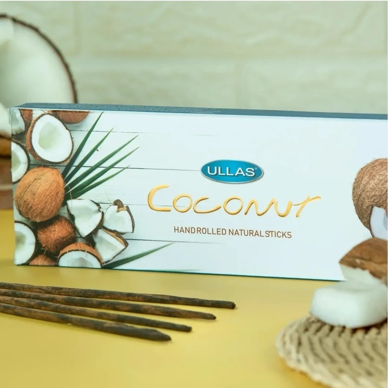 عود دستساز نارگیل(Coconut) برند الاس(Ullas)، عمده