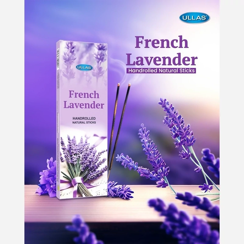 عود دستساز لاوندر فرانسوی( French Lavender ) از برند الاس(Ullas)،عمده