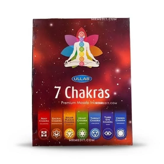 پکیچ عود مدیتیشن و یوگا(7chakras) برند Ullas، عمده
