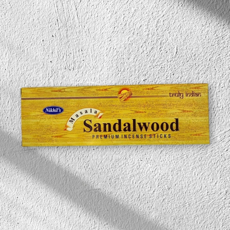 عود دستساز چوب صندل(Sandalwood) برند Nakhil، عمده