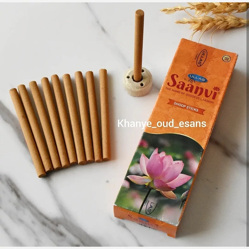 عود دوپ(میله ای) با رایحه لوتوس (Sannvi) برند الاس(Ullas)، عمده