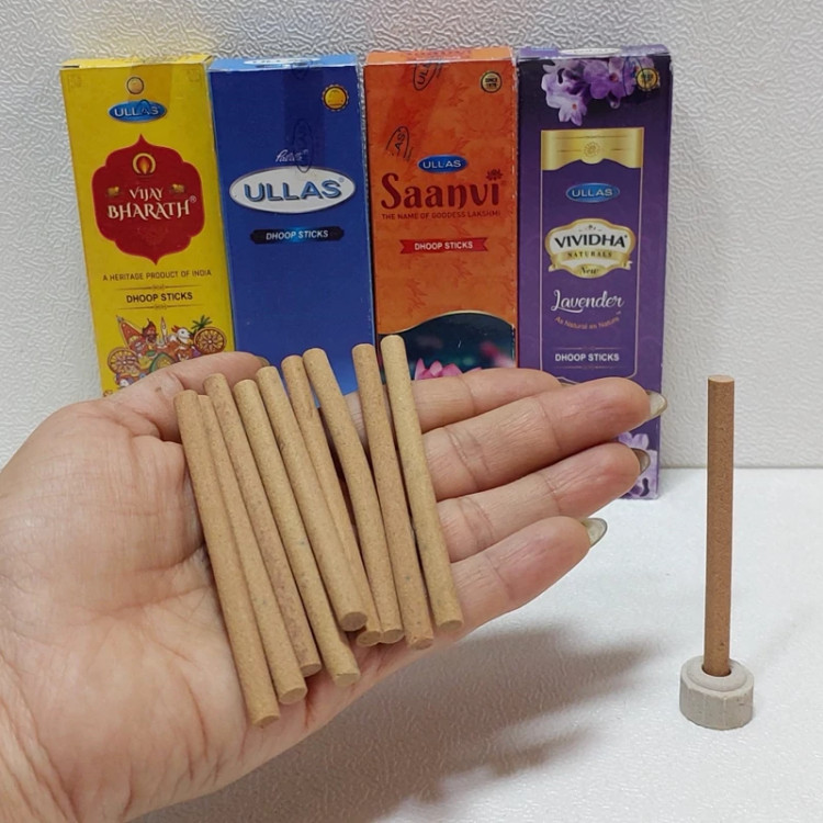 عود دوپ(میله ای) با رایحه لوتوس (Sannvi) برند الاس(Ullas)، عمده
