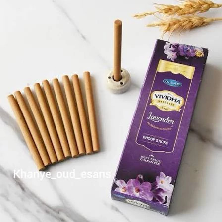عود دوپ(میله ای) با رایحه اسطوخودوس یا لاوندر(Lavender) برند الاس(Ullas)، عمده