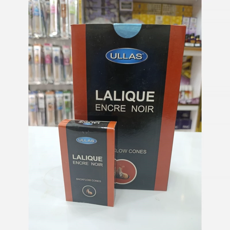 عود آبشاری رایحه لالیک مشکی(Lalique Encre Noir) برند الاس(Ullas)