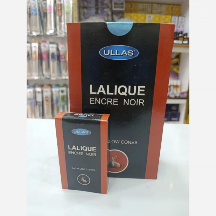 عود آبشاری رایحه لالیک مشکی(Lalique Encre Noir) برند الاس(Ullas)