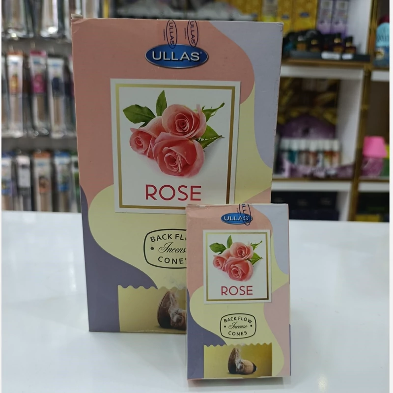 عود آبشاری رایحه گل رز(Rose ) برند الاس(Ullas)