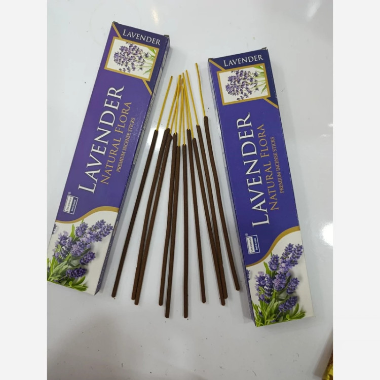 عود دستساز 25 گرمی لوندر(Lavender) برند دارشان(Darshan)، عمده پک 20 بسته ای