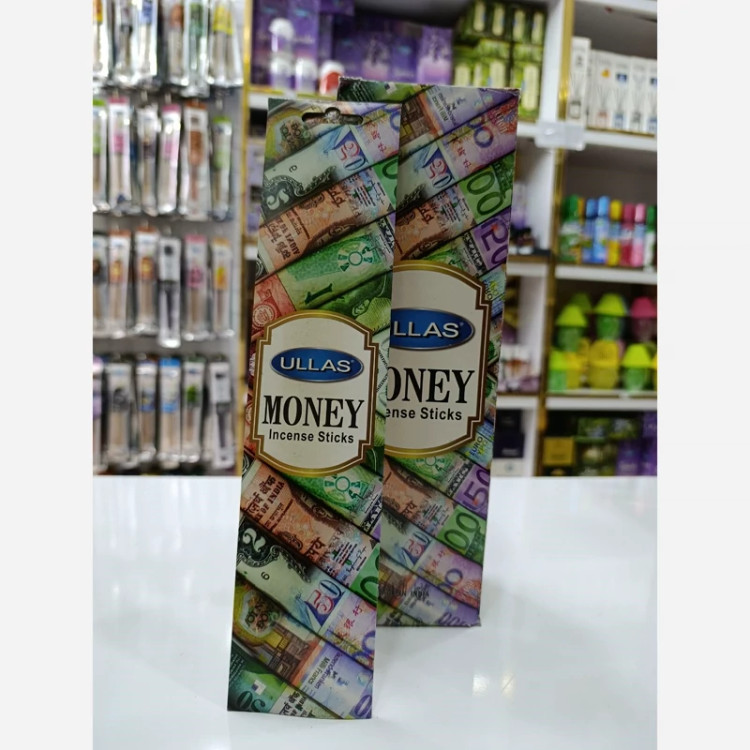 عود پاکتی رایحه پول و ثروت(Money ) برند Ullas