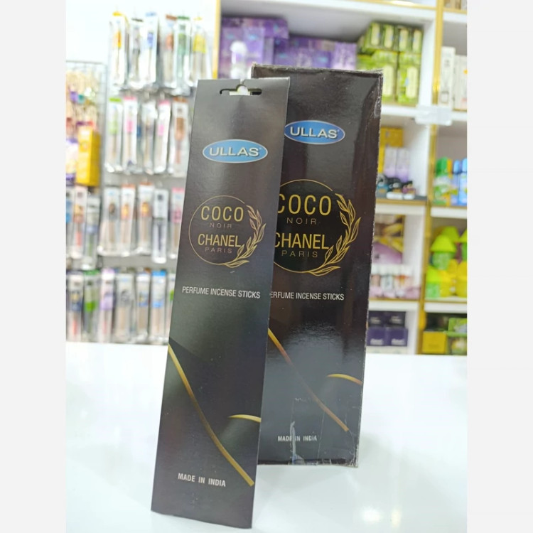 عود پاکتی رایحه کوکو نویر شنل(Coco Noir Chanel ) برند Ullas